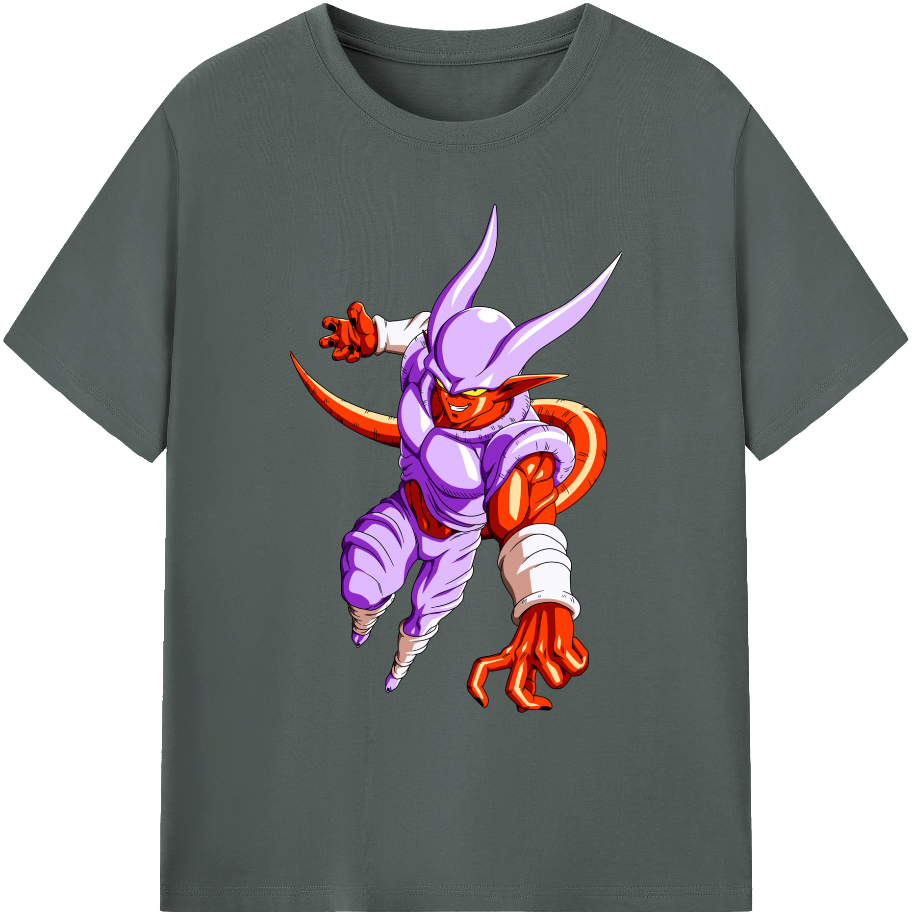 （画像用） ドラゴンボール ジャネンバ DRAGON BALL Janemba 綿100％ メンズ半袖Tシャツ｜肌触りやわらか＆通気性